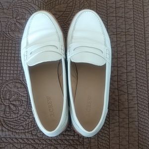 J. Crew Ryan Loafers in white